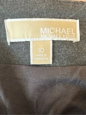 MICHAEL Michael Kors Gray and Beige Women's Skirt